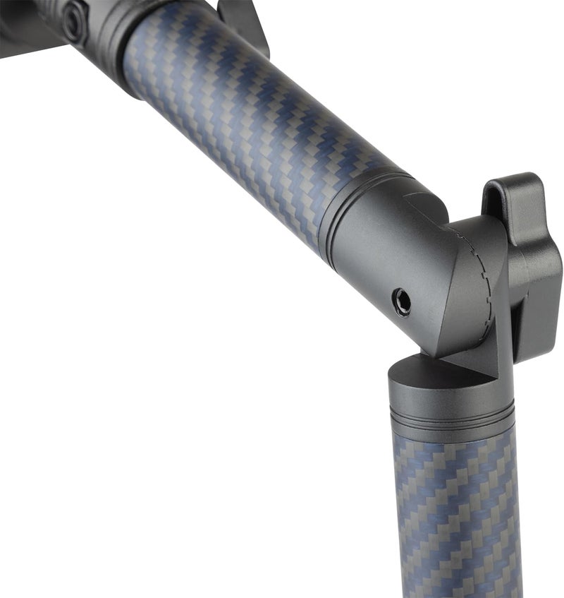 Bulletpoint Locking Adjustable Carbon Fiber Kevlar Mounting Arm with Articulating Joint Dual 20mm Socket Ends (7cm-to-7cm) - Image 4